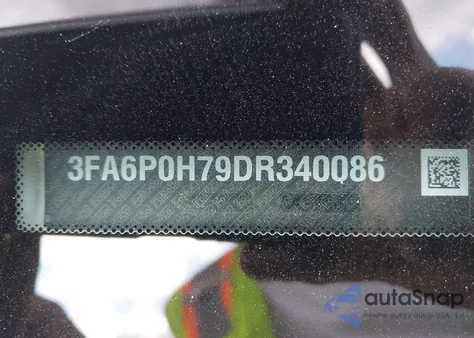 2013 Ford Fusion Se from USA, damaged, VIN 3FA6P0H79DR340086